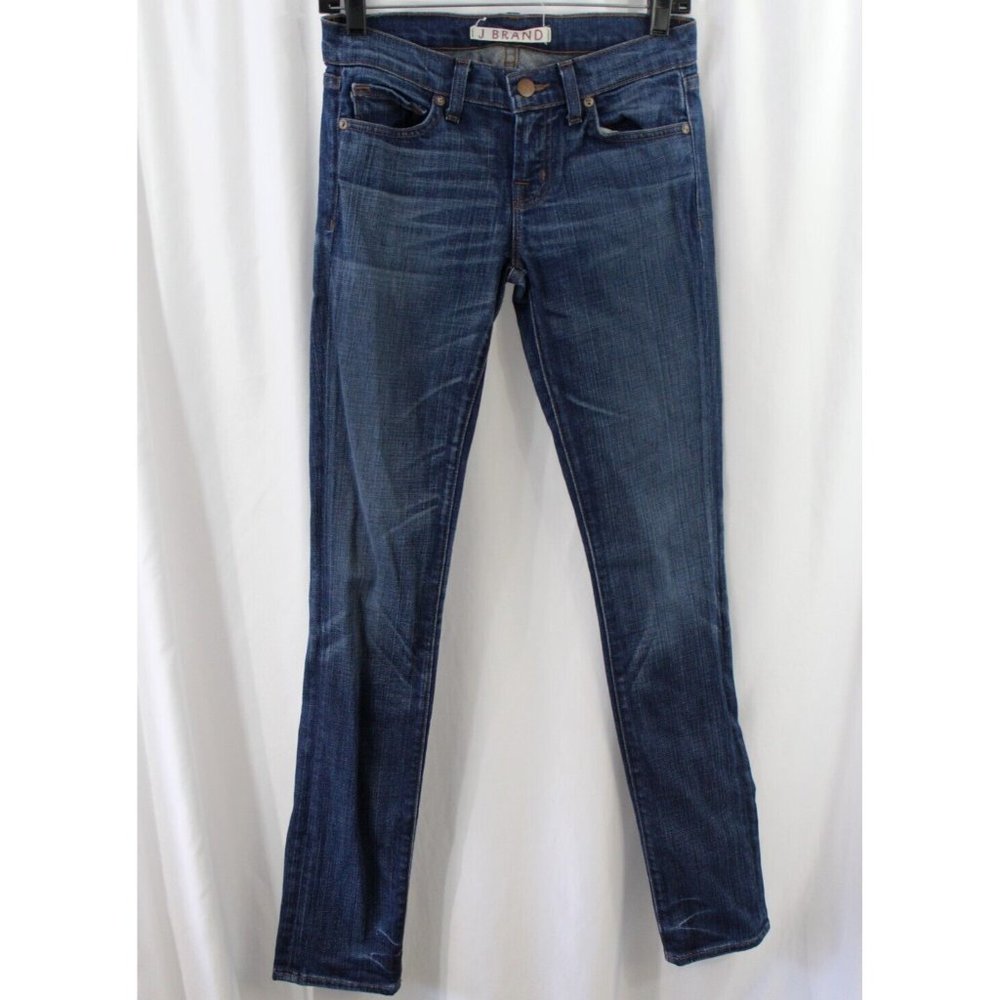 J Brand Dark Blue Skinny Jeans
